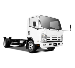 Camión Isuzu Serie N NQR Con Caja Color Blanco